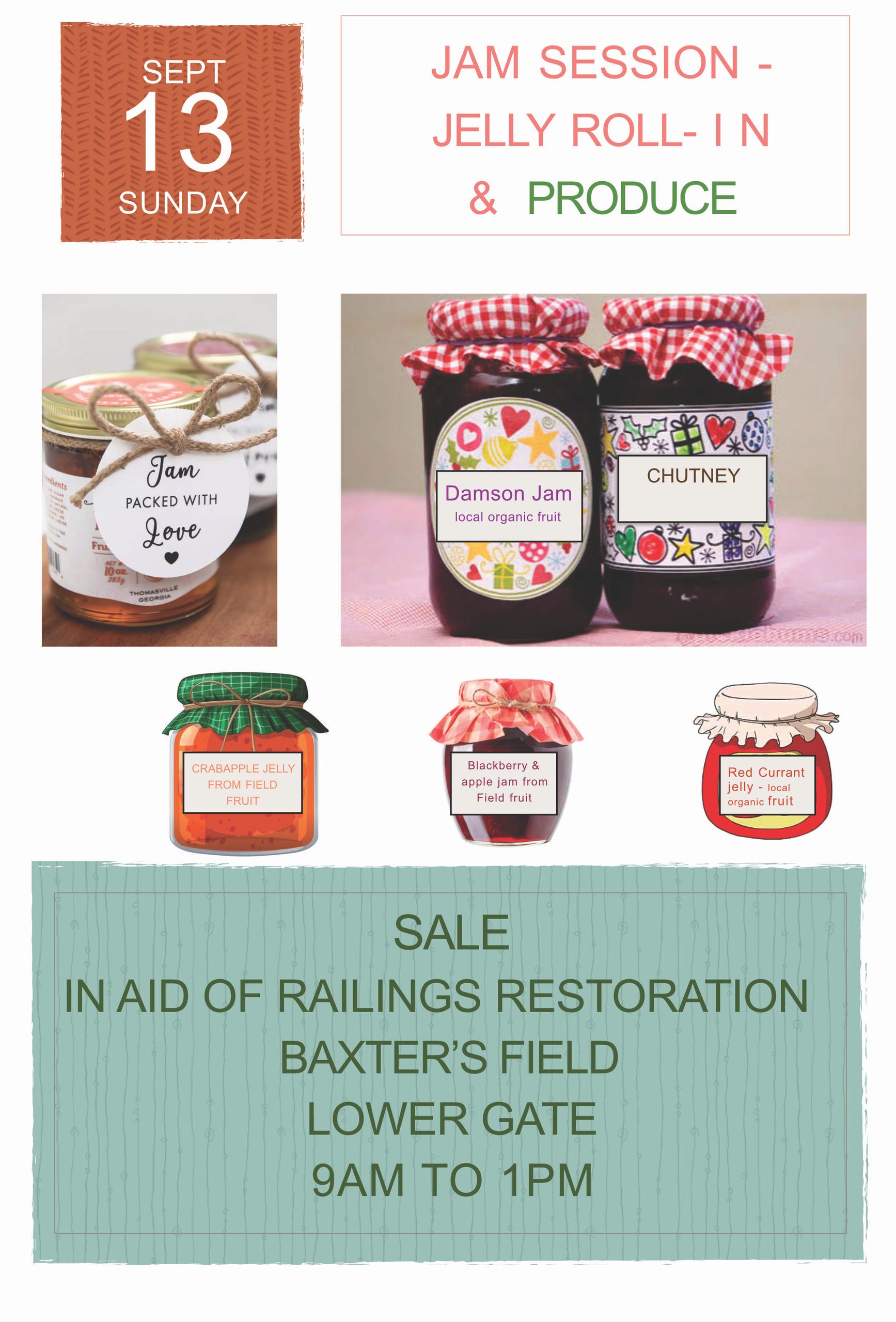 jam sale poster copy